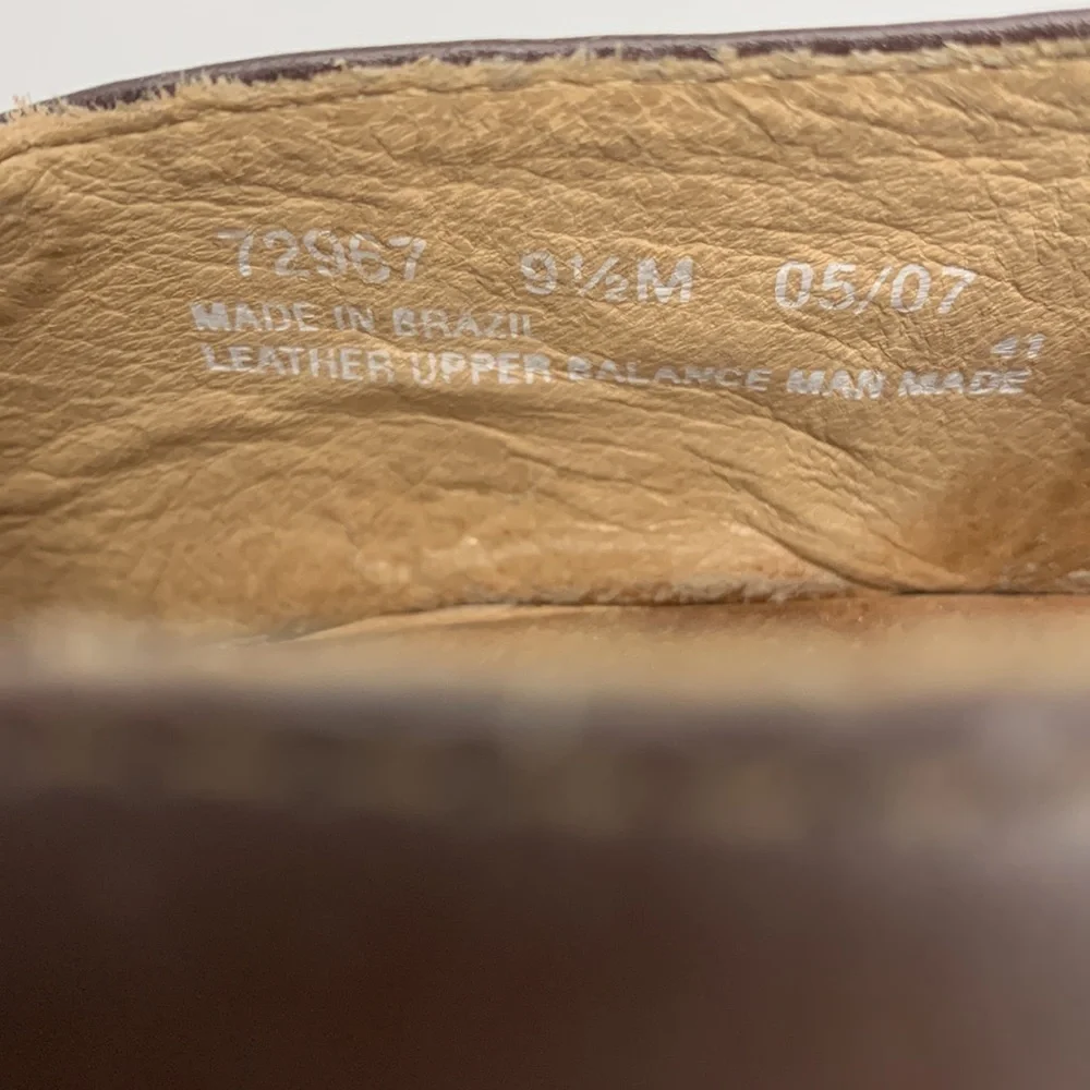 Clarks Artisan Brown Leather Loafers size 9.5M